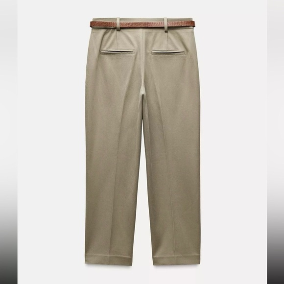 New ZARA Straight Leg Pants - Picture 6 of 7